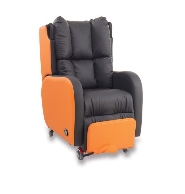 Boston Reclining Porter Chair with Memory Foam Seat Cusion - Image 2